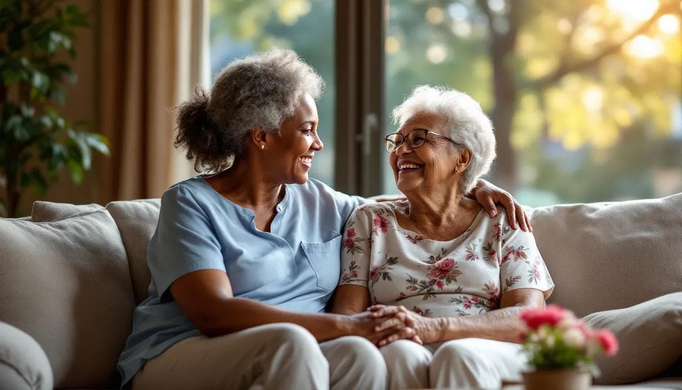 Chavera Home Care caregiver providing compassionate in-home support